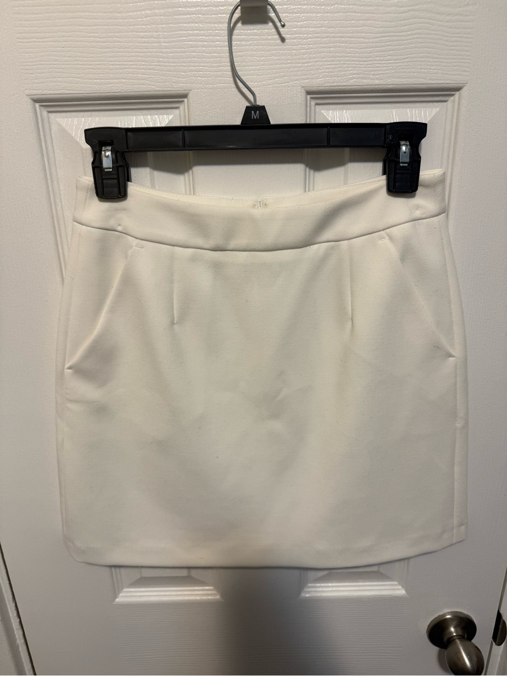 French Connection White Mini Skirt Size 4